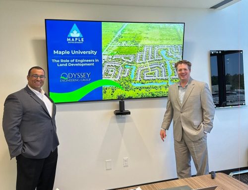 Presenting at Maple Development Group.