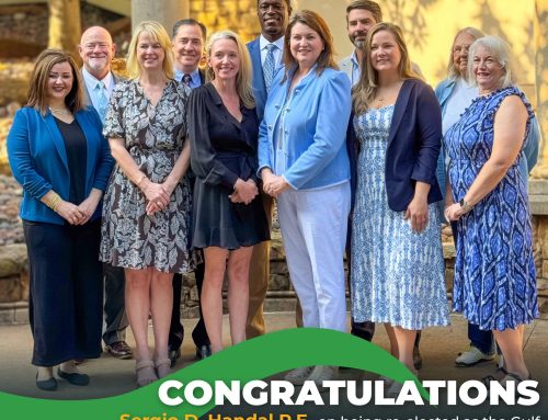 Congratulations to Sergio Handal, P.E. and Ellen Hughes!